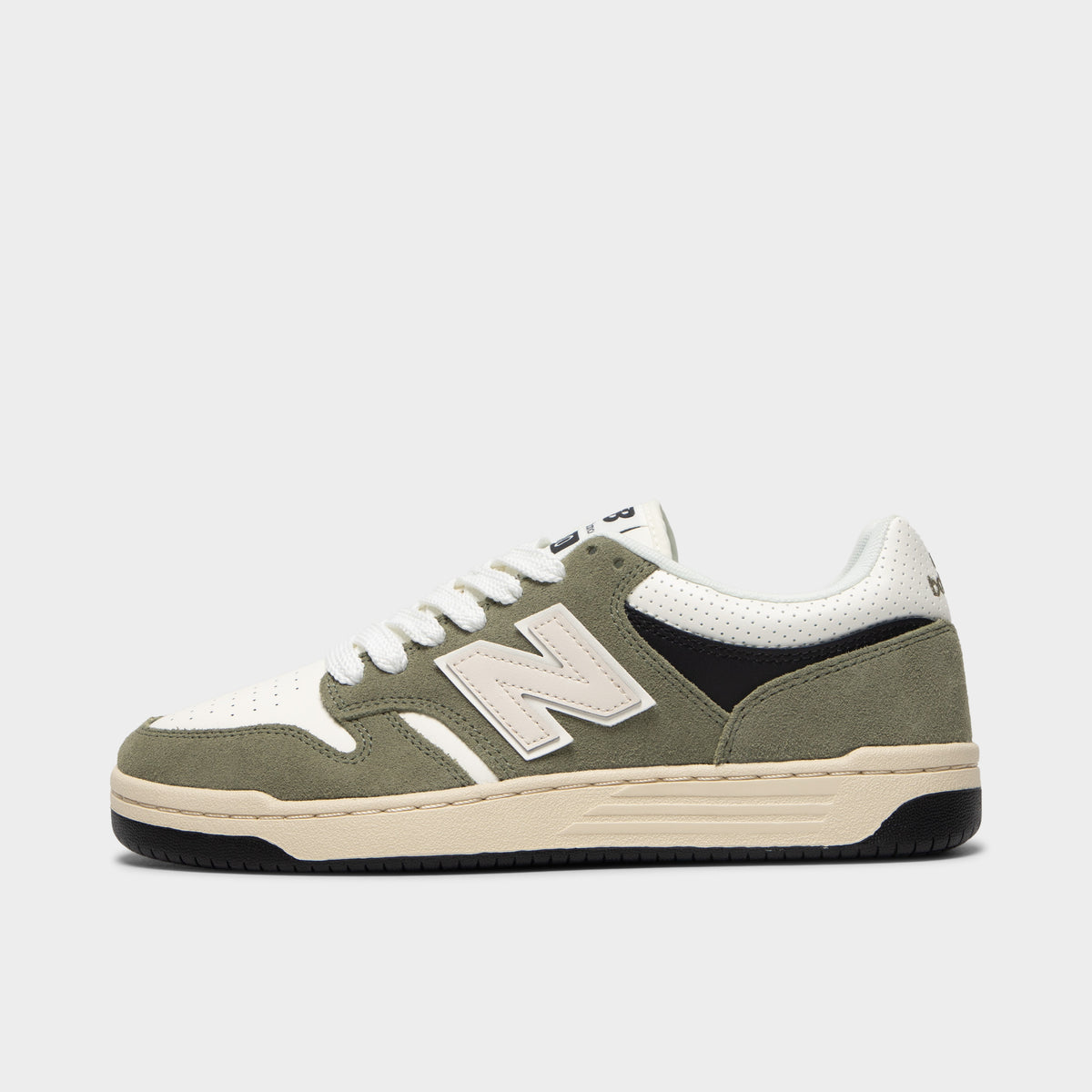 New Balance 480 Dark Oliveine / Sea Salt – JD Sports