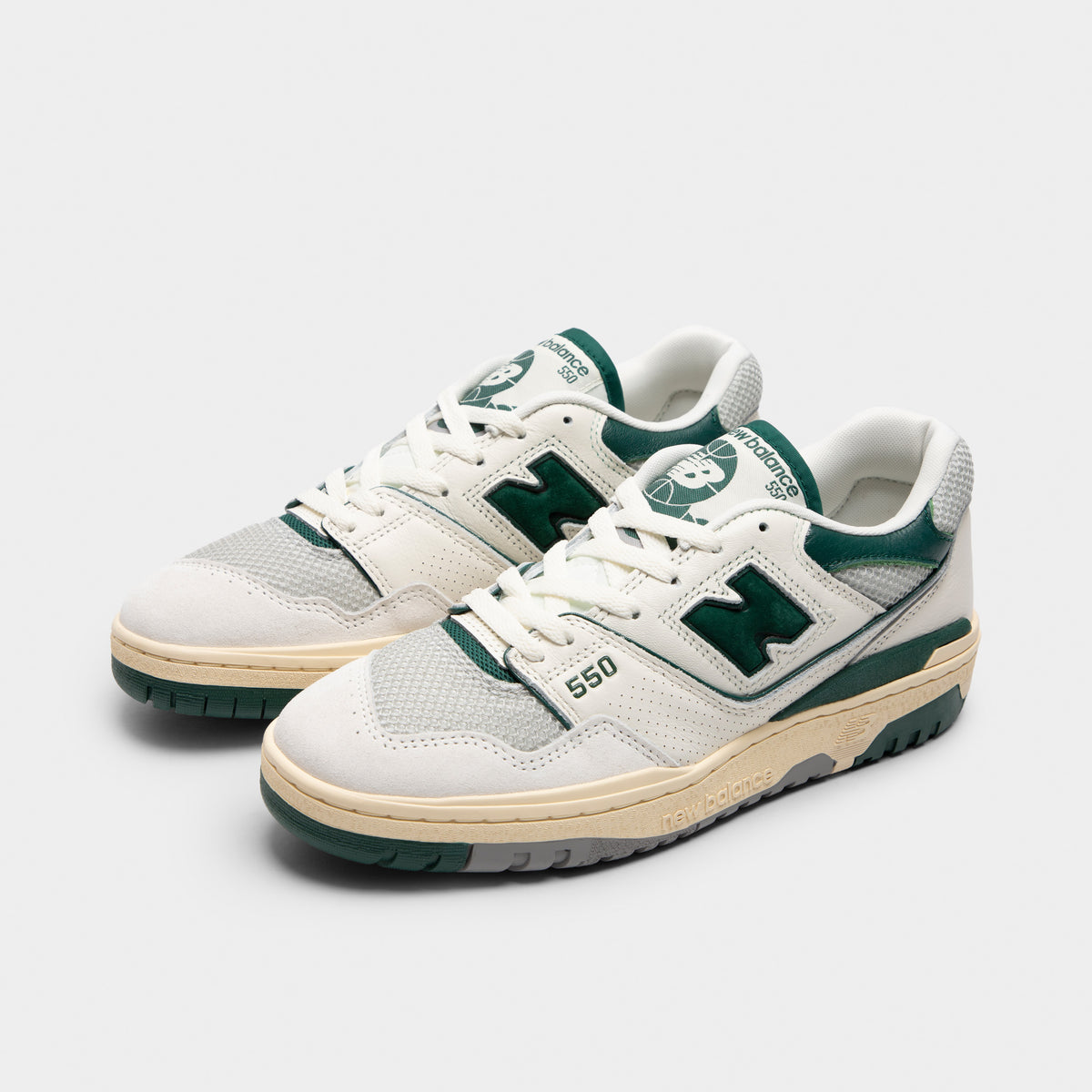New Balance 550 Sea Salt Marsh Green – JD Sports