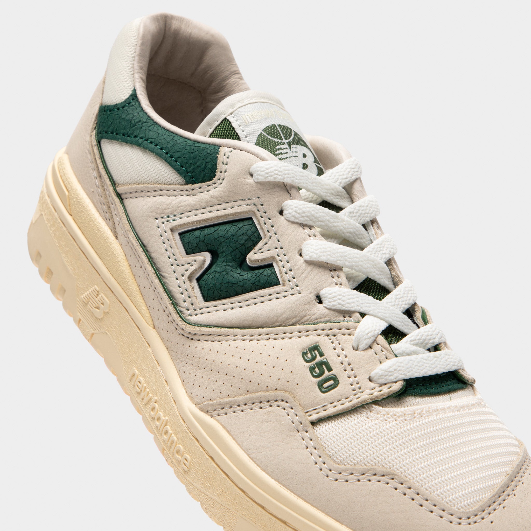 New Balance 550 White / Green – JD Sports