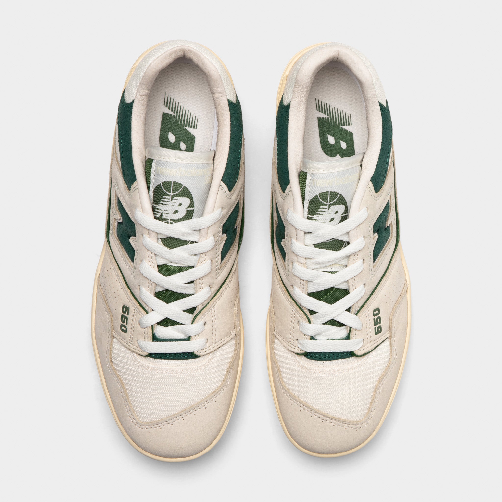 New Balance 550 White / Green – JD Sports