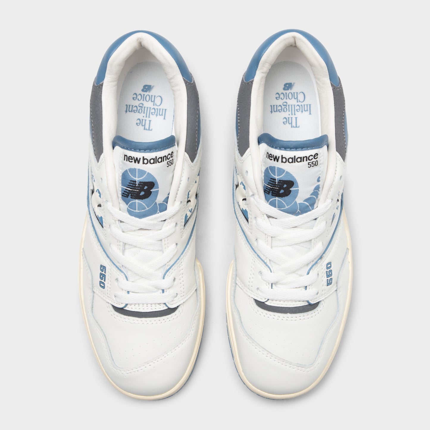 New Balance BB550VTE White / Blue - Grey