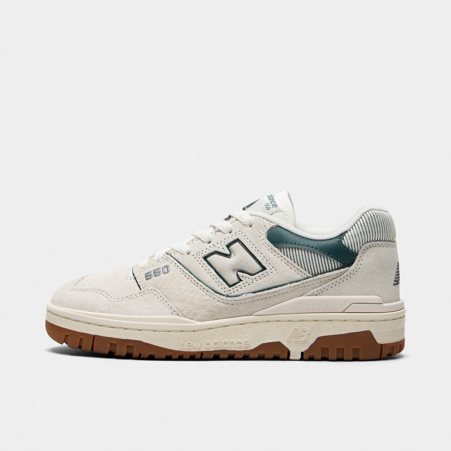 New Balance Femmes 550 Sel de mer / Sapin neuf