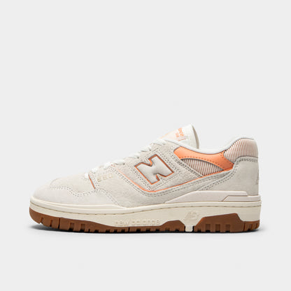New Balance Women's 550 Sea Salt / Peach Nectar