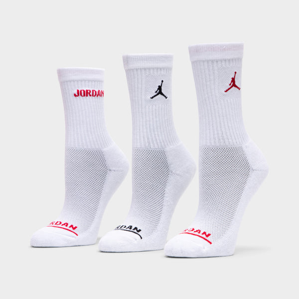 Jordan Legend Juniors' Crew Socks Box Set (6 Pack) / White – JD Sports