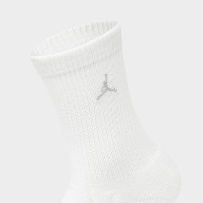 Jordan Everyday Crew Chaussettes (6 Paires) / Blancs