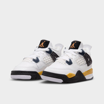 Jordan 4 Retro TD Blanc / Jaune Tour - Bleu Foncé