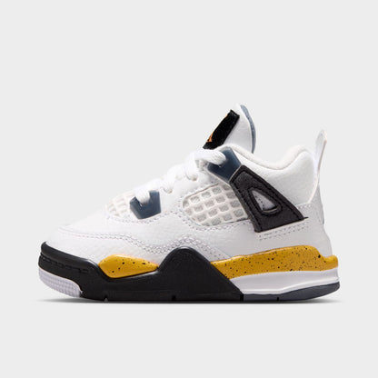 Jordan 4 Retro TD Blanc / Jaune Tour - Bleu Foncé