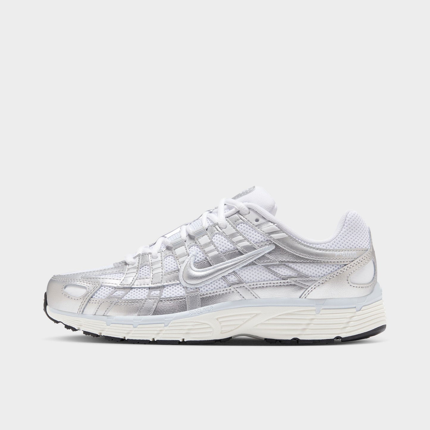 Nike Women's P-6000 White / Metallic Silver - Blue Tint