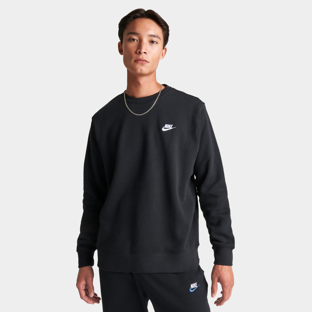 Mens Sweatshirts Nike Sportswear Club Fleece Crewneck Sweatshirt