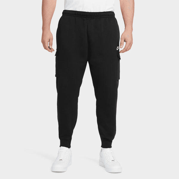 Nike cargo sweatpants black new arrivals