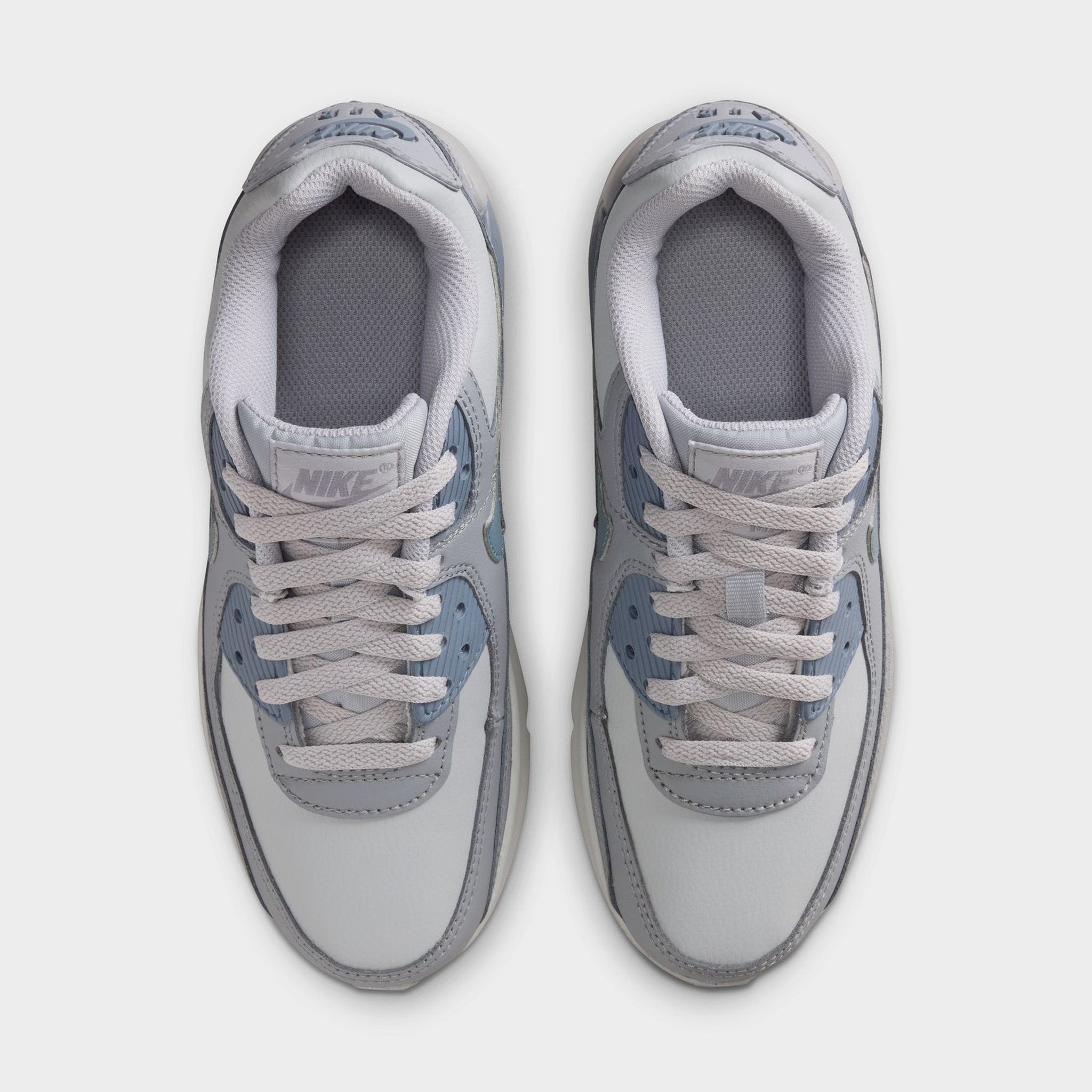 Nike Air Max 90 GS Wolf Grey / Armory Blue - Stealth – JD Sports