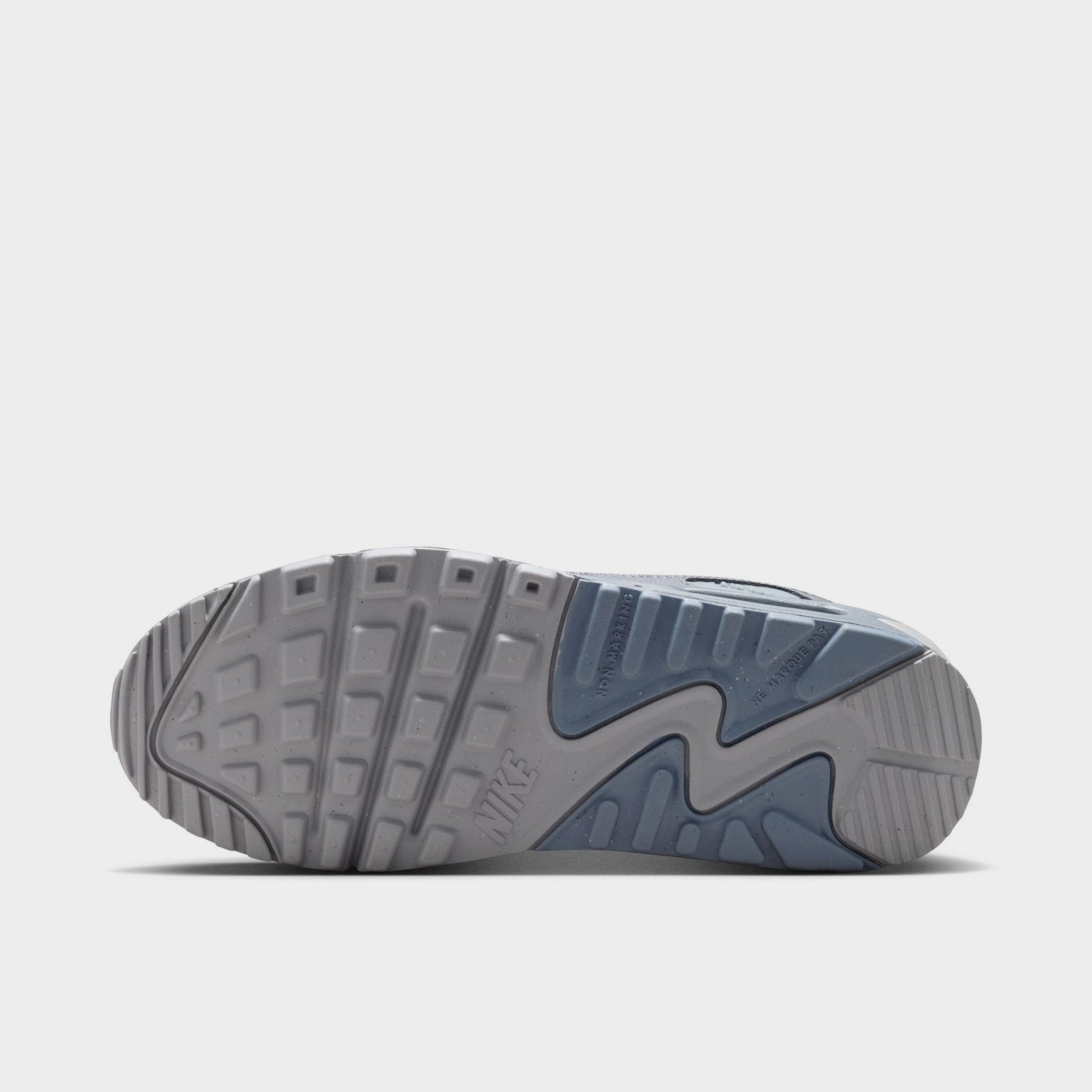 Nike Air Max 90 GS Wolf Grey / Armory Blue - Stealth – JD Sports