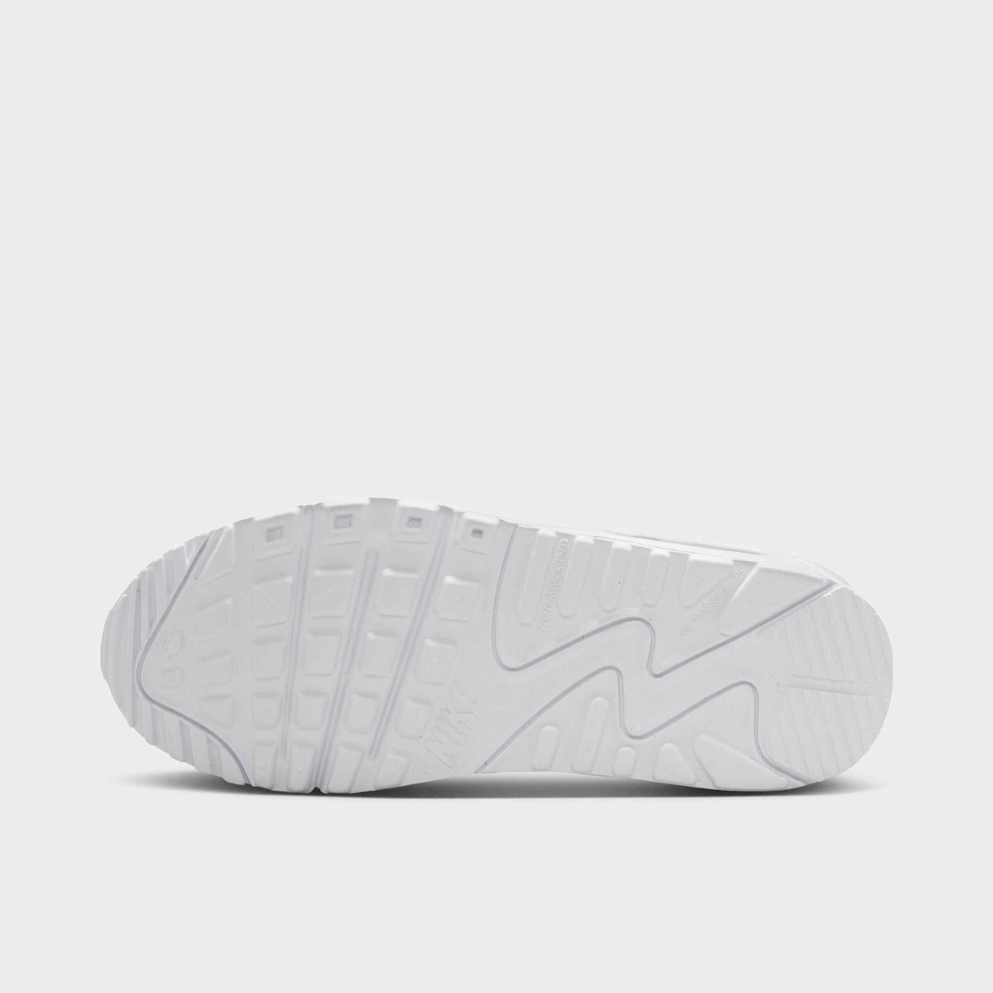 Nike Air Max 90 LTR GS White / White - Metallic Silver – JD Sports