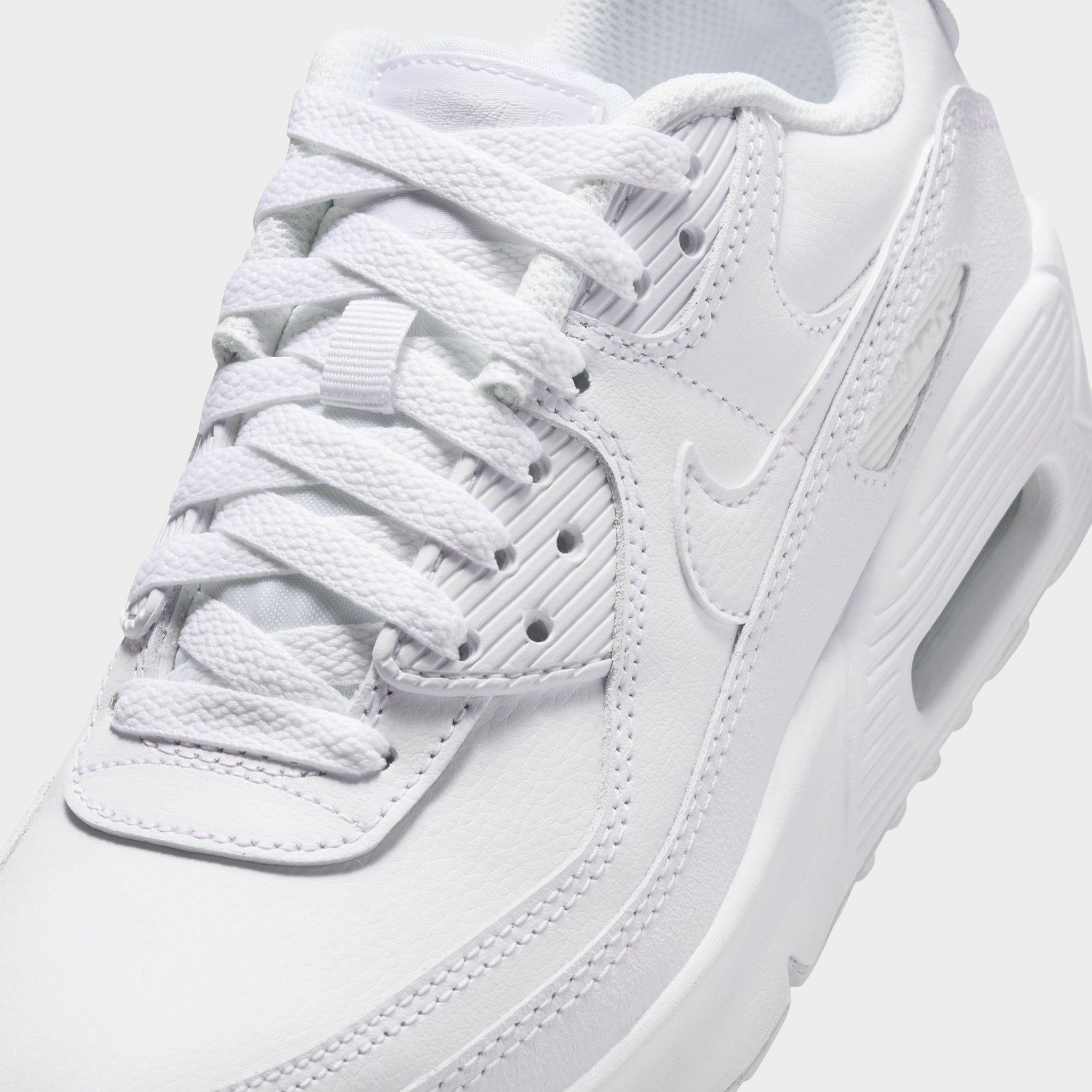 Nike Air Max 90 LTR GS White / White - Metallic Silver – JD Sports