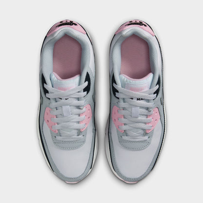 Nike Air Max 90 LTR GS White / Wolf Grey - Pink Foam