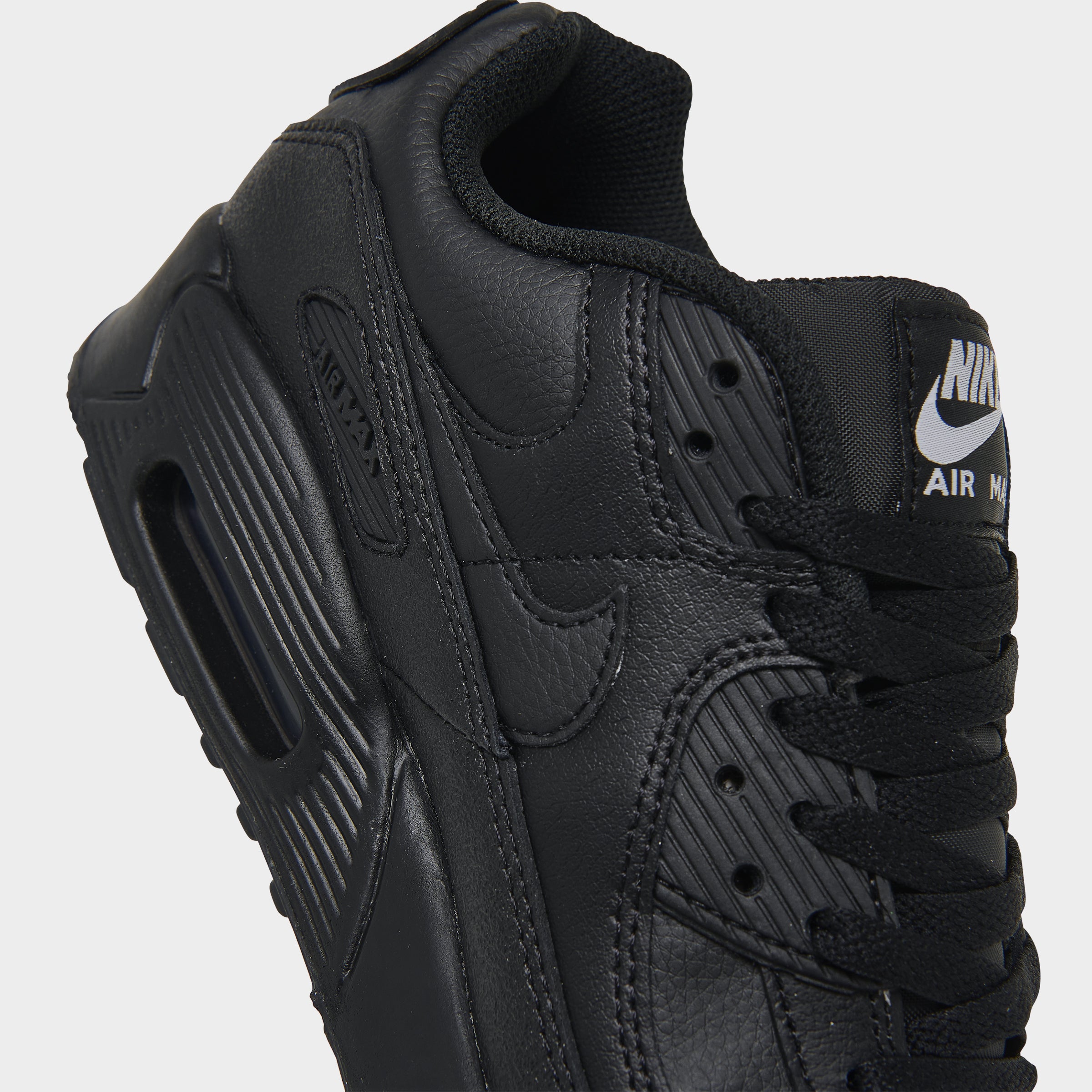 Nike Air Max 90 LTR GS Black / Black - White – JD Sports