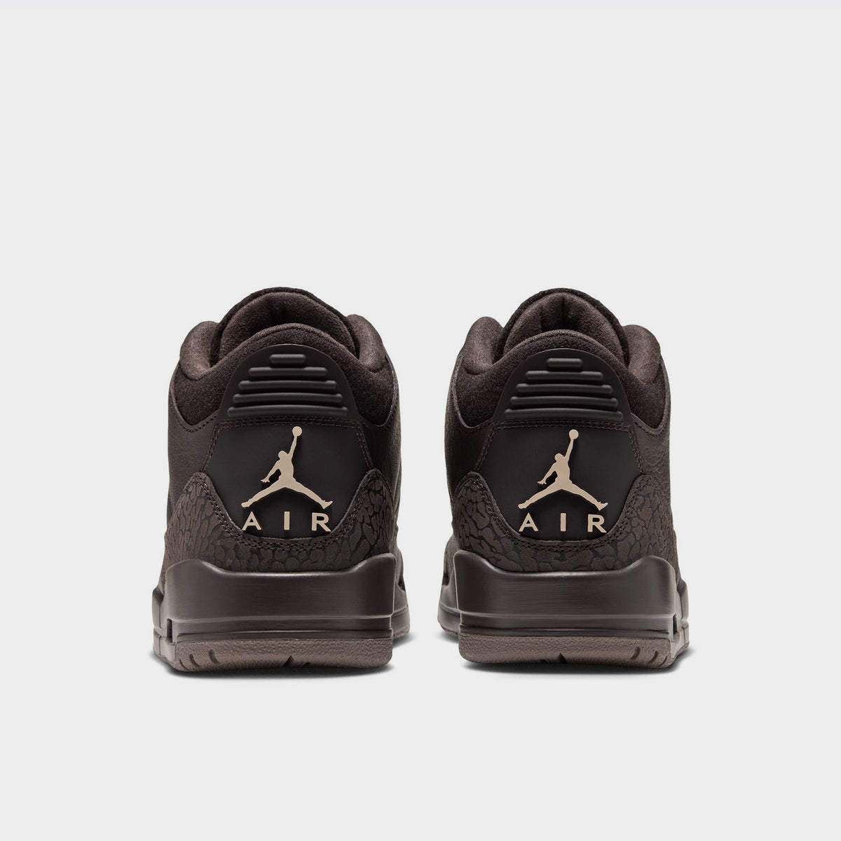 Jordan Femme 3 Retro Velours Marron / Blanc Perle - Tan Britannique Clair