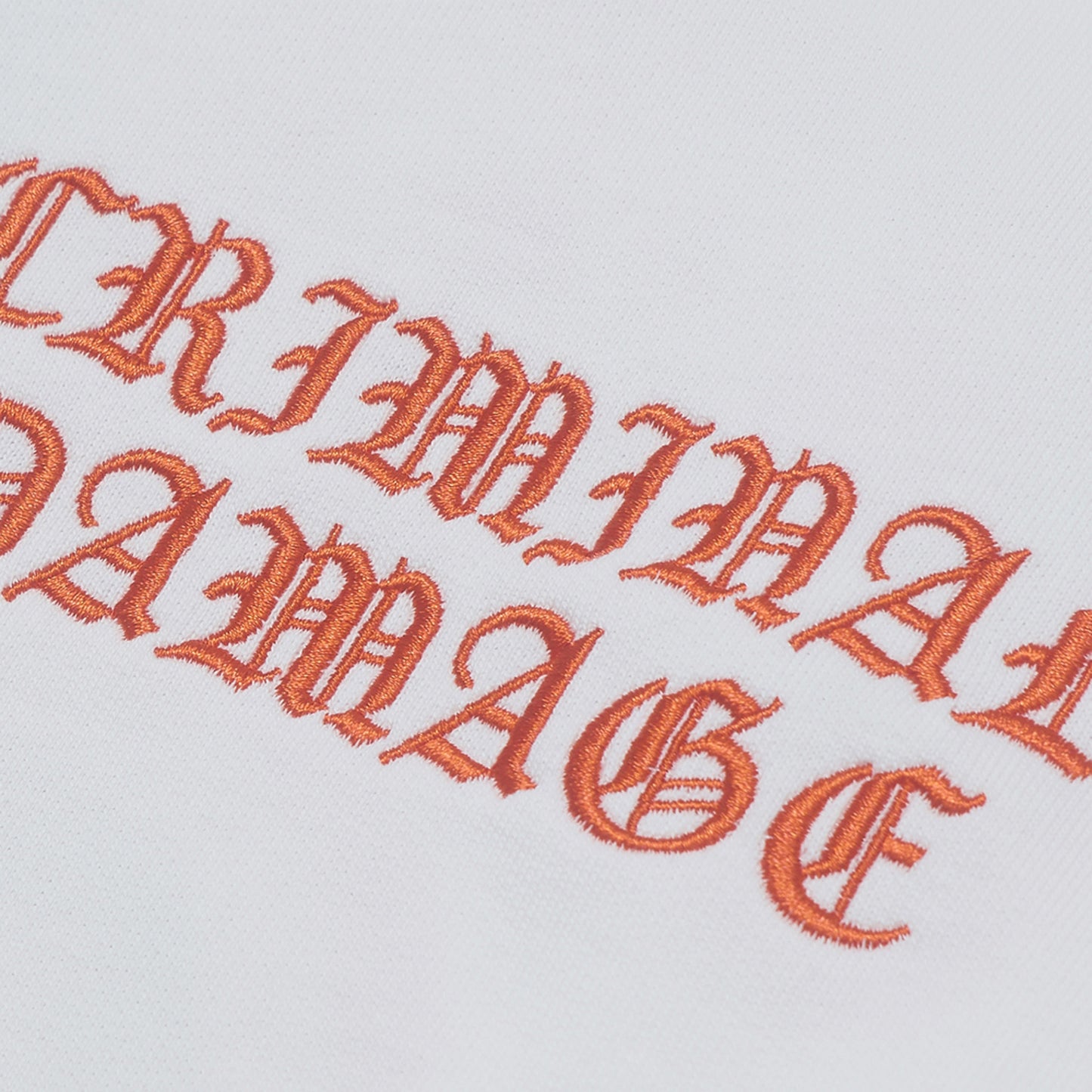 Criminal Damage Celtic Sweatshirt Off-White / Red