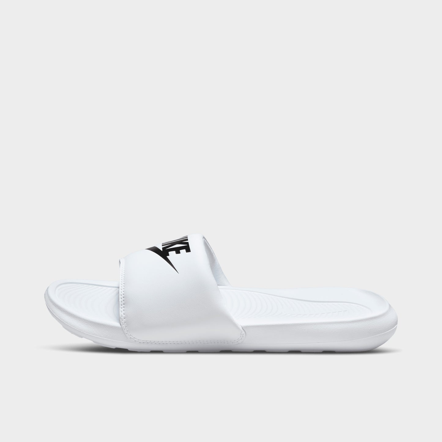 Nike Victori One Claquette Blanc / Noir - Blanc