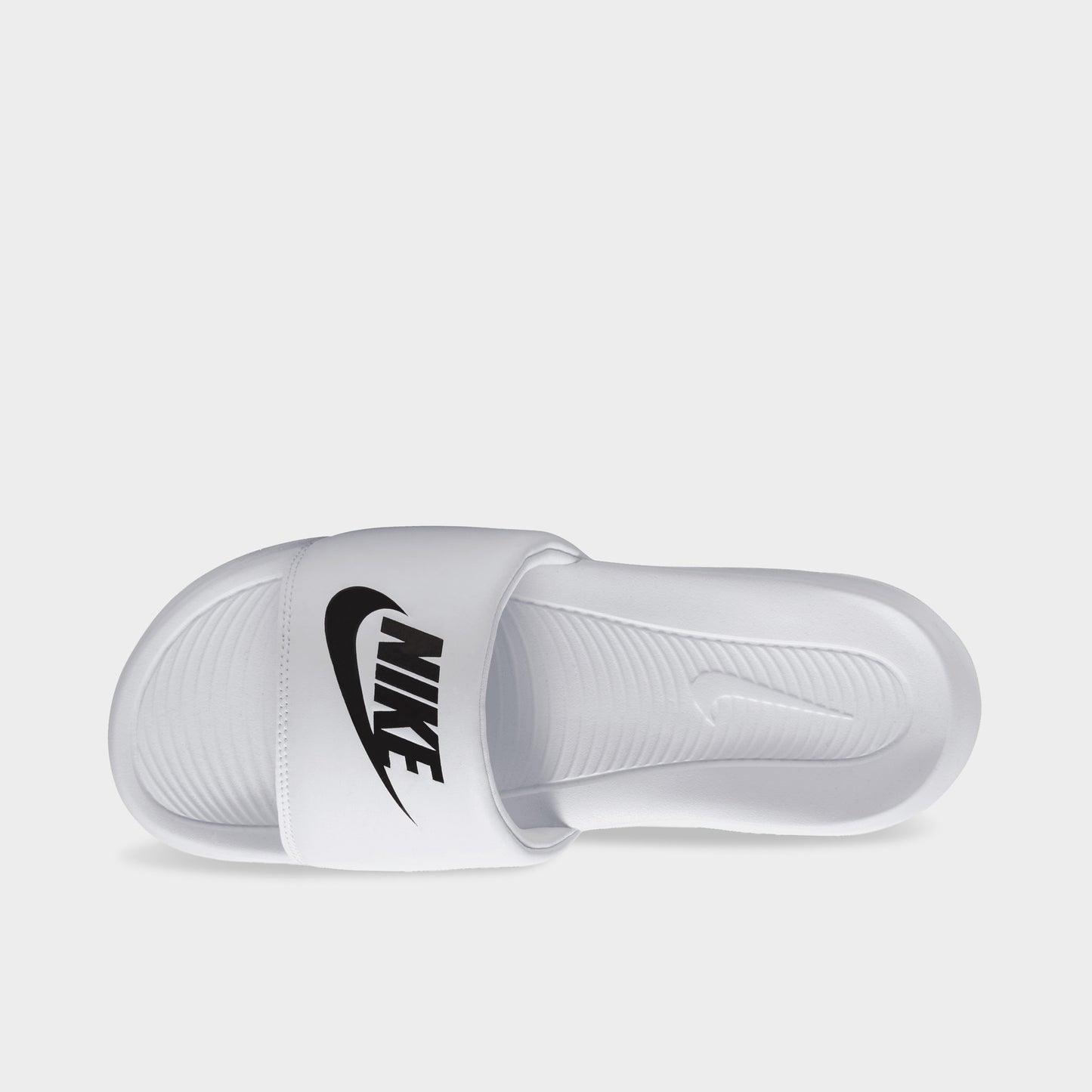 Nike Victori One Claquette Blanc / Noir - Blanc