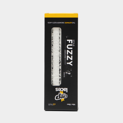 Crep Protect Fuzzy Laces / White