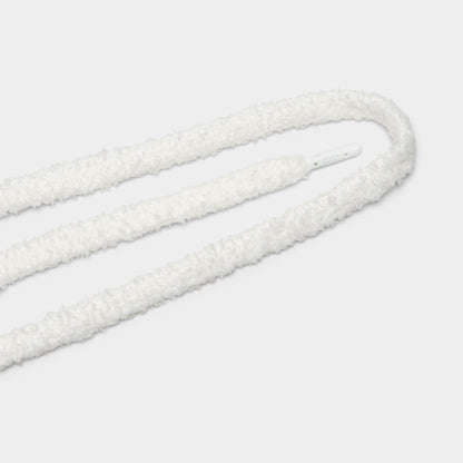 Crep Protect Fuzzy Laces / White