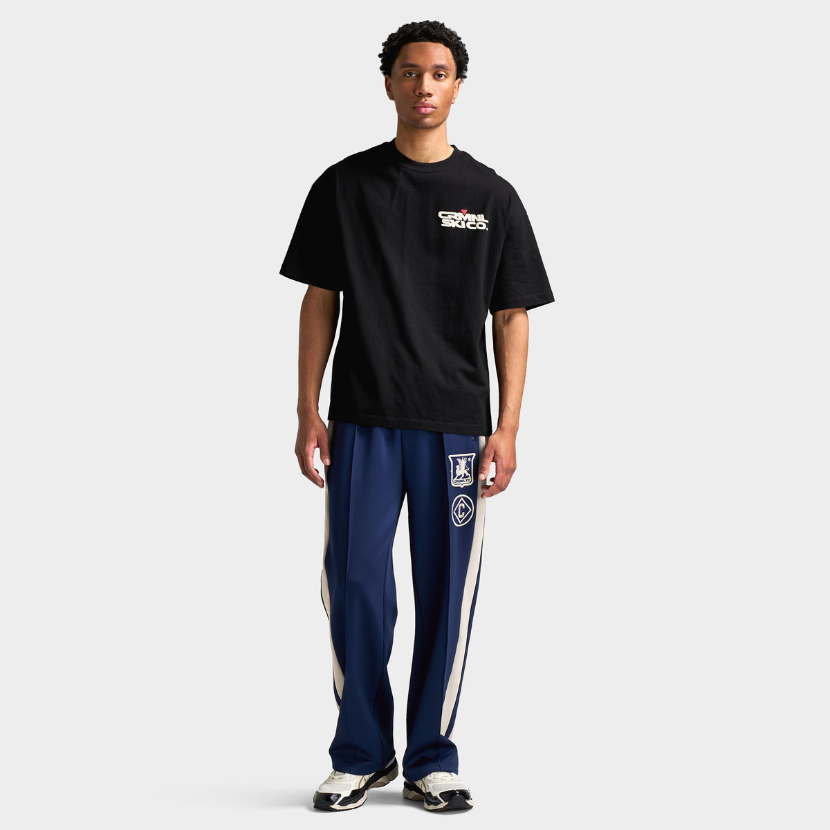 Criminal Damage Ski Tee / Black