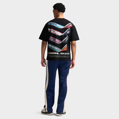 Criminal Damage Ski Tee / Black