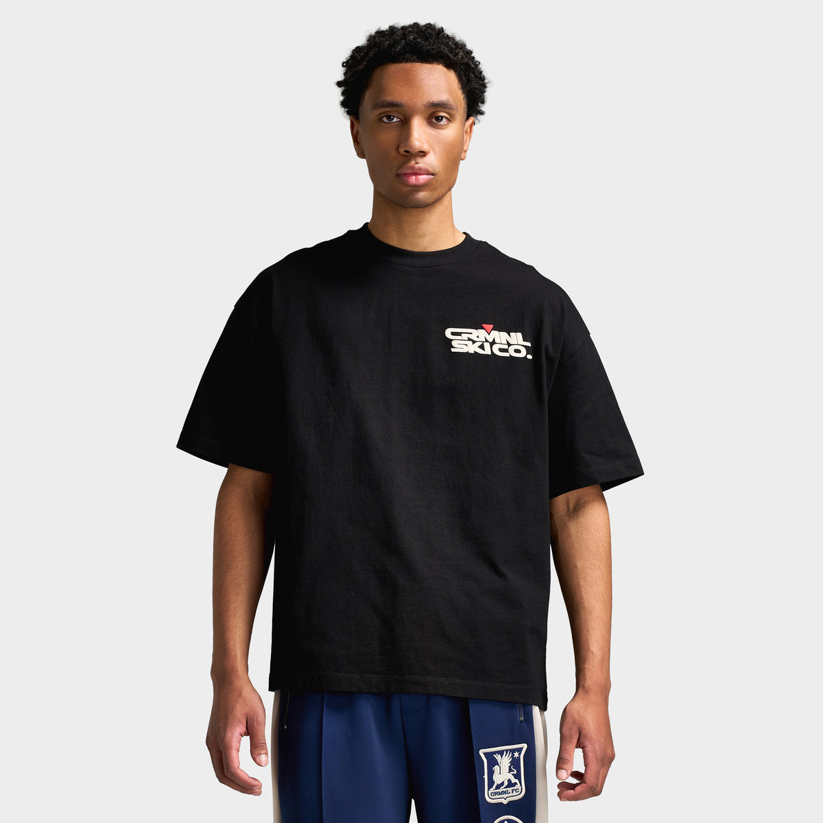 Criminal Damage Ski Tee / Black