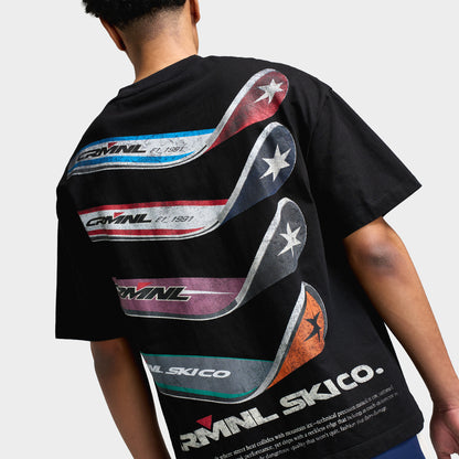 Criminal Damage Ski Tee / Black