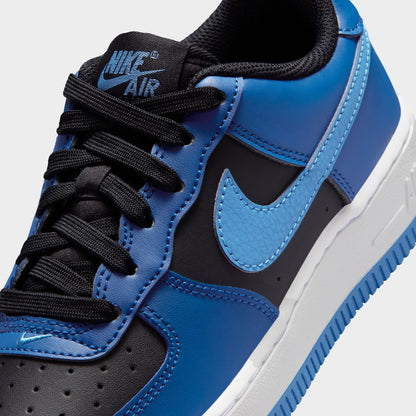 Nike Air Force 1 GS Black / Dutch Blue - Court Blue