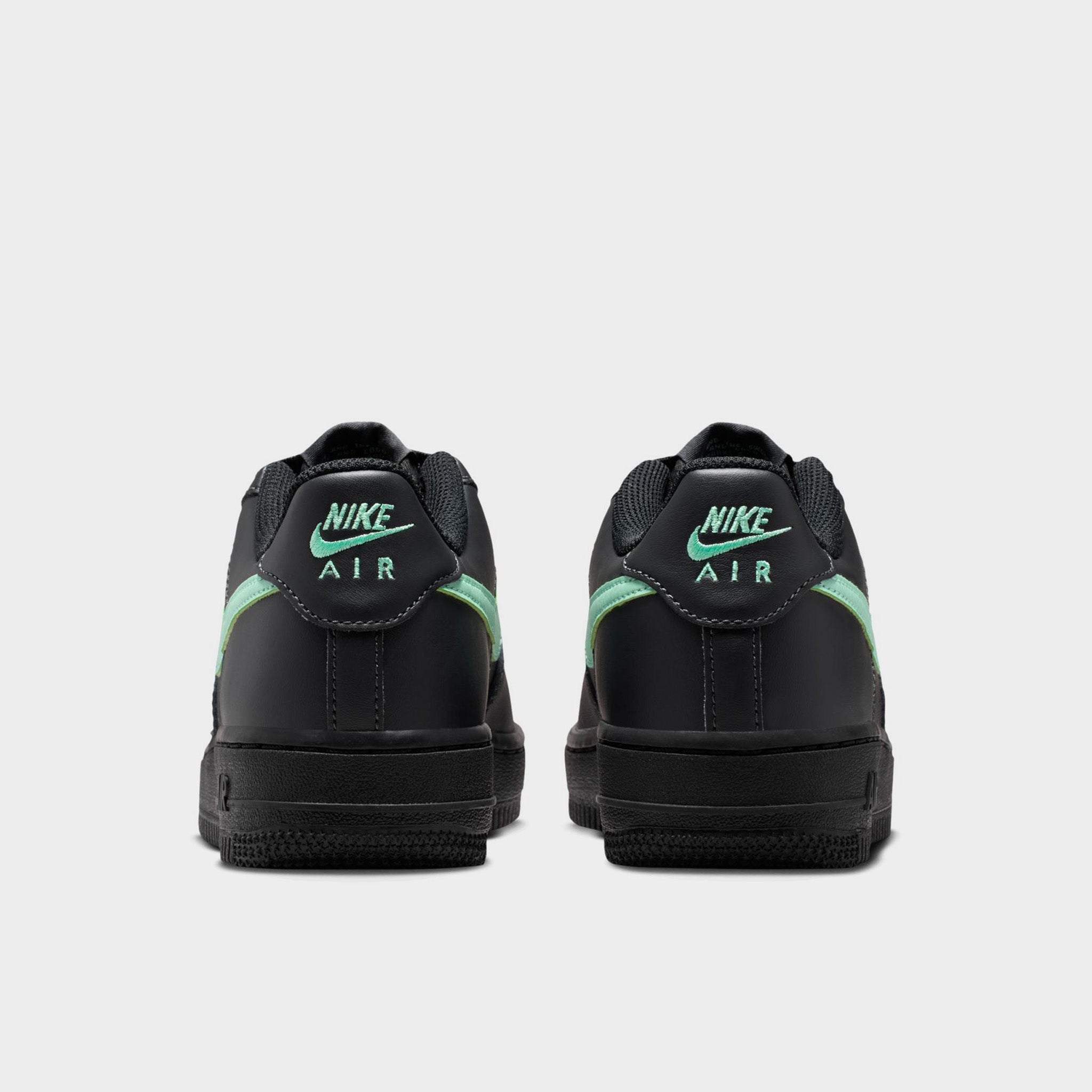 Nike Air Force 1 GS Black / Arctic Green - Anthracite – JD Sports