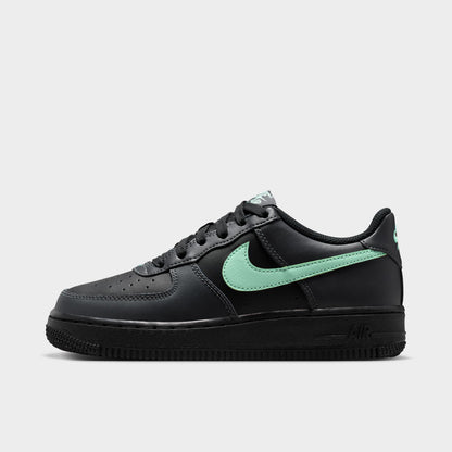 Nike Air Force 1 GS Black / Arctic Green - Anthracite