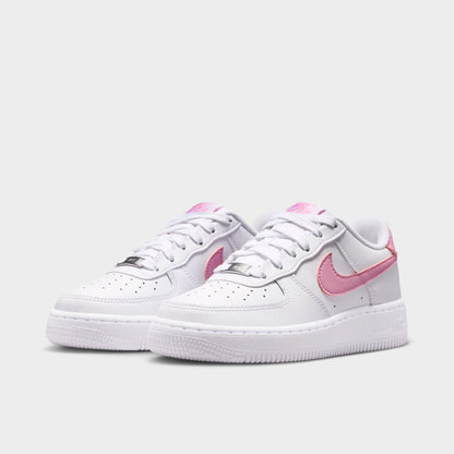 Nike Air Force 1 GS Blanc / Rose Rise - Blanc
