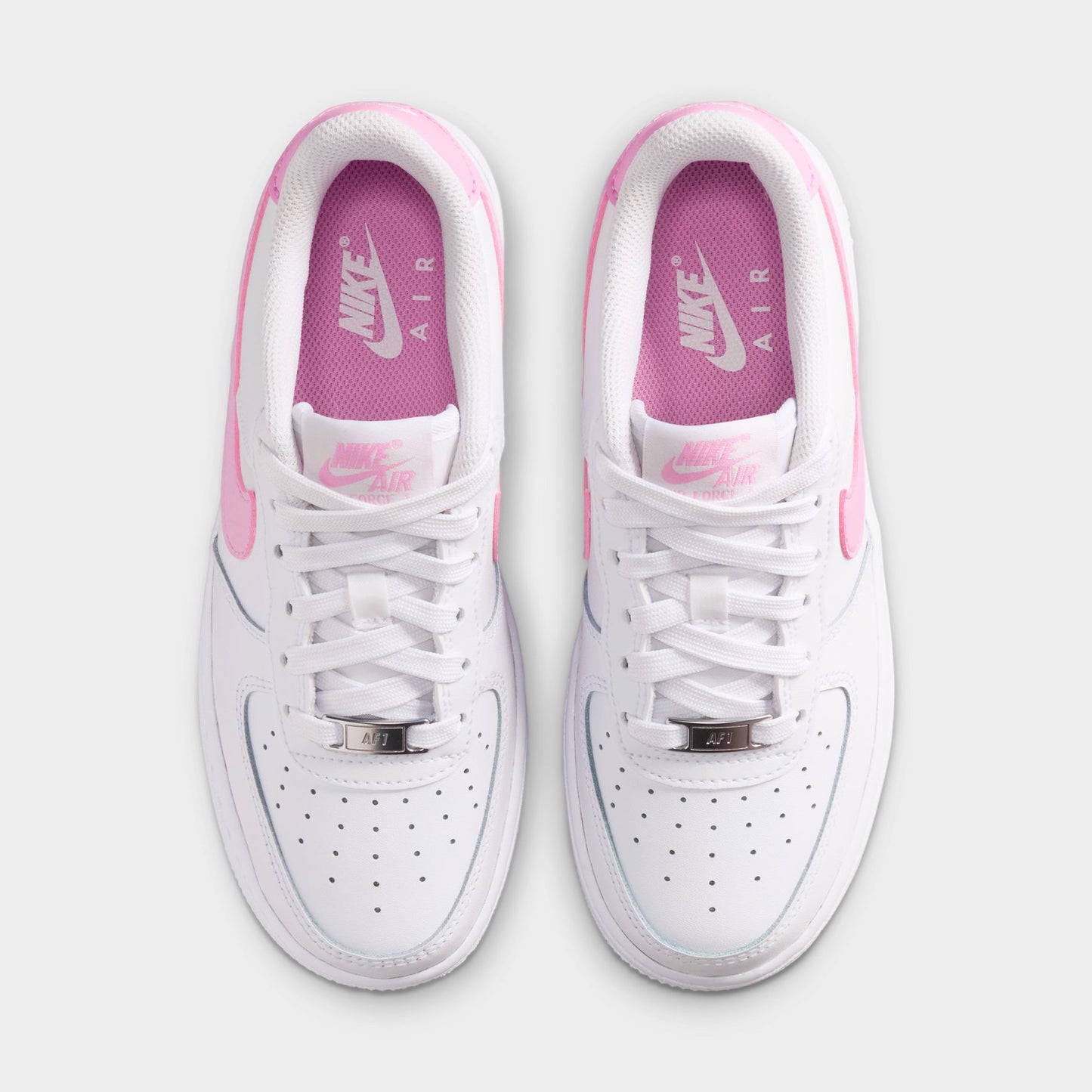 Nike Air Force 1 GS Blanc / Rose Rise - Blanc