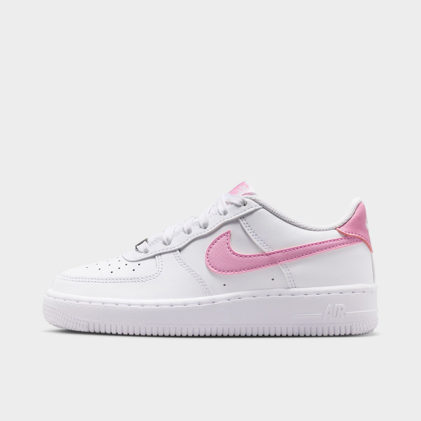 Nike Air Force 1 GS Blanc / Rose Rise - Blanc