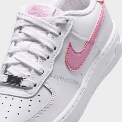 Nike Air Force 1 GS Blanc / Rose Rise - Blanc