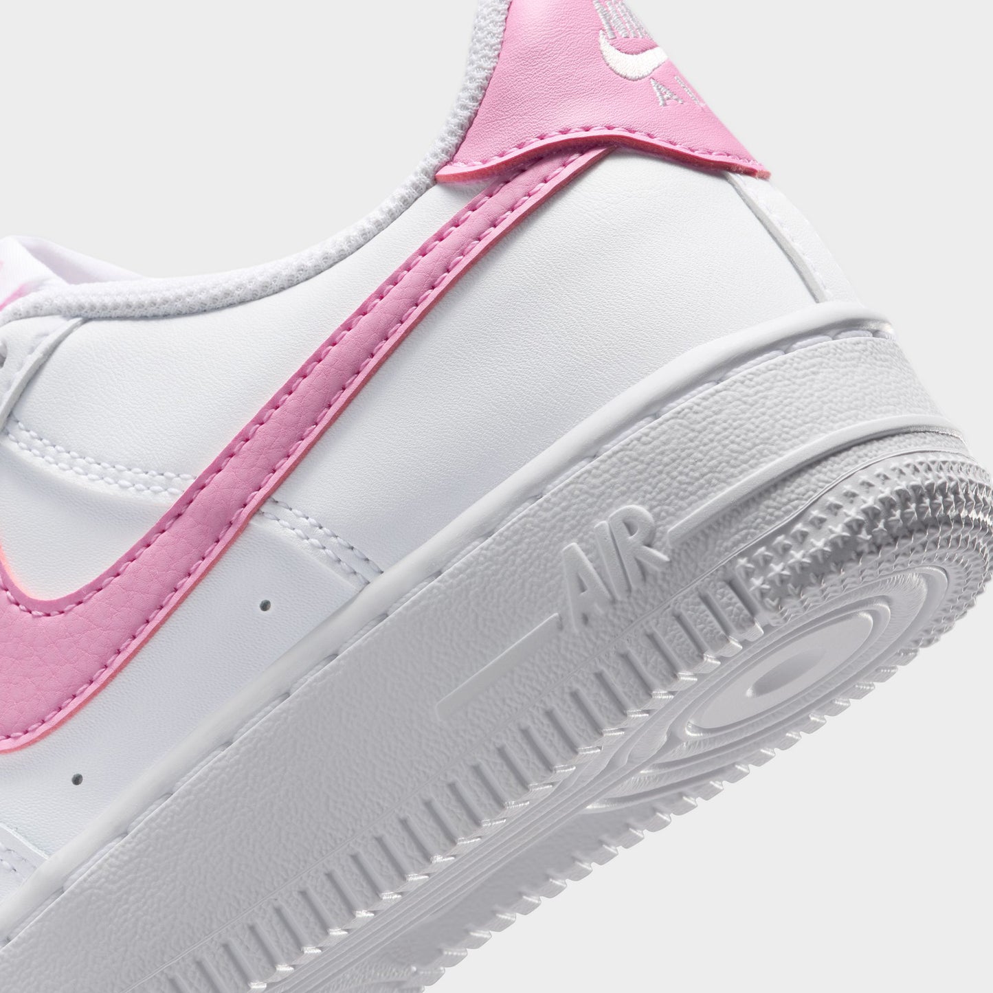 Nike Air Force 1 GS Blanc / Rose Rise - Blanc