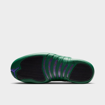 Jordan 12 Retro Summit White / Gorge Green - Fierce Purple