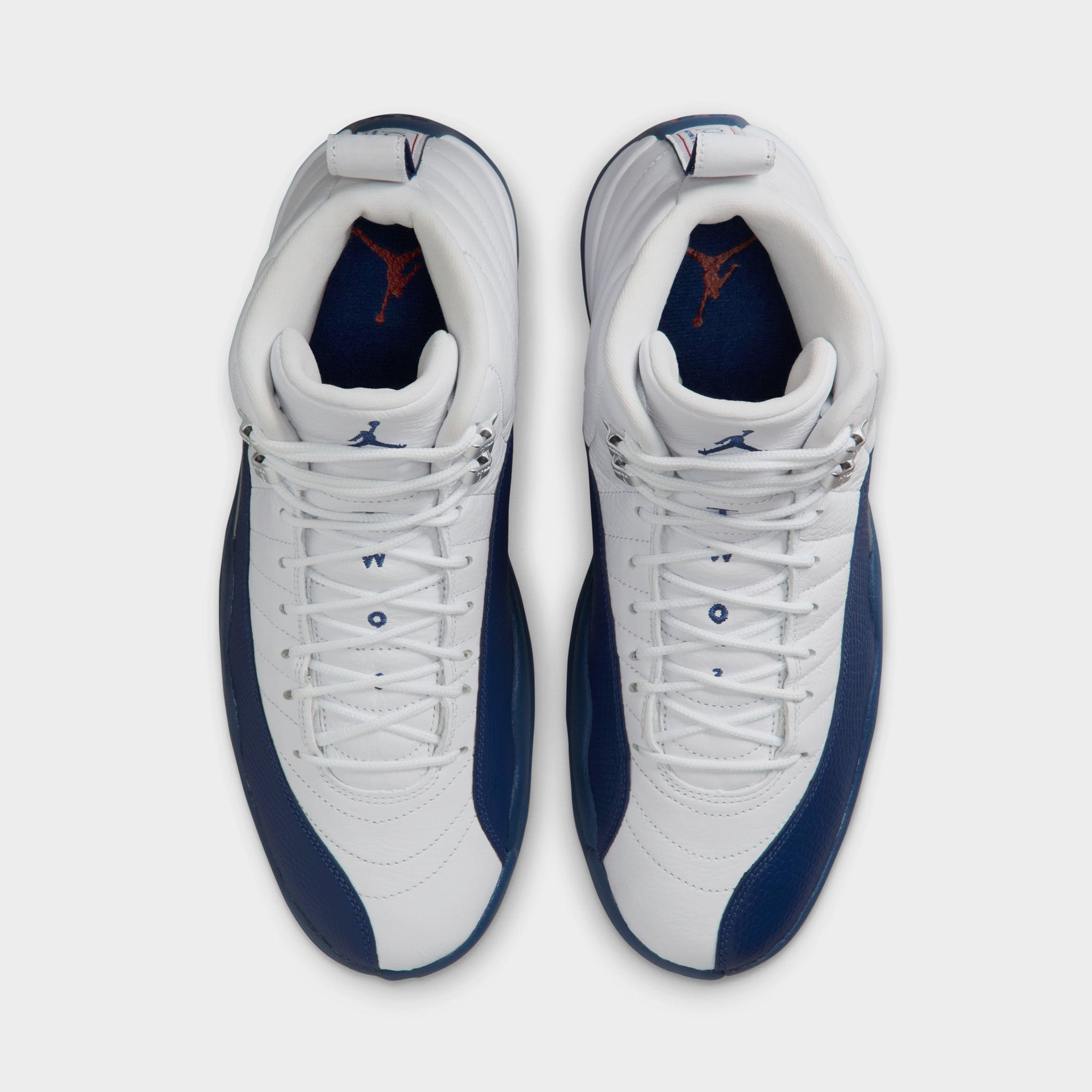 Jordan 12 Retro White / French Blue - Metallic Silver – JD