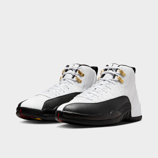 Air Jordan Rétro 12 Blanc / Noir / Or