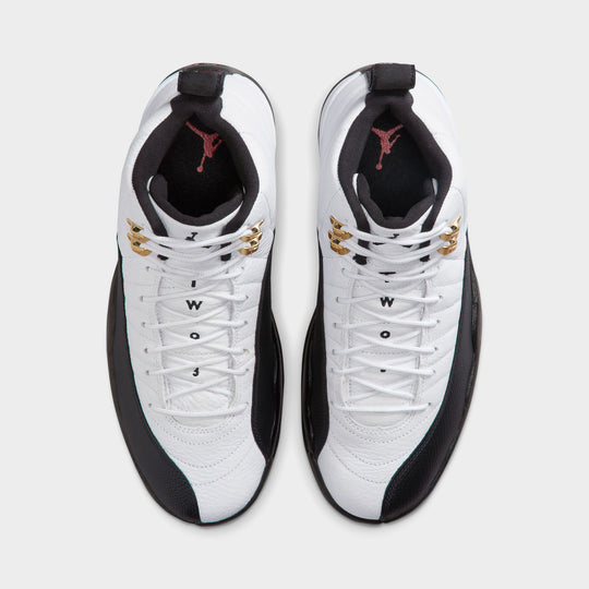 Air Jordan Rétro 12 Blanc / Noir / Or