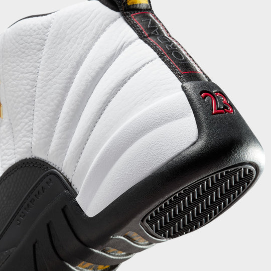 Air Jordan Rétro 12 Blanc / Noir / Or