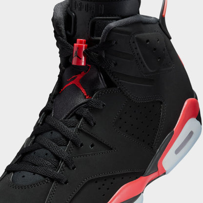 Jordan 6 Retro Infrared Black / Light Crimson