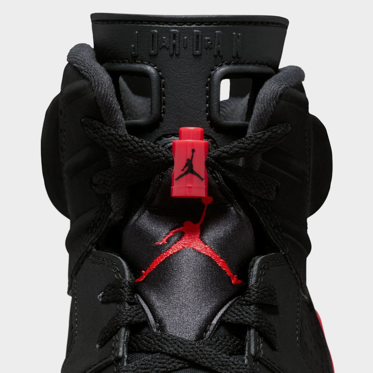 Jordan 6 Retro Infrared Black / Light Crimson