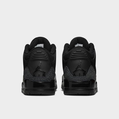 Jordan 3 Rétro Noir / Charbon foncé - Blanc