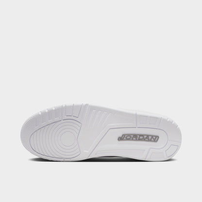 Air Jordan 3 Rétro Blanc / Argent Métallique-Blanc