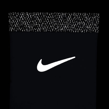 Nike Spark Chaussettes de course rembourrées Blanc / Argent réfléchissant