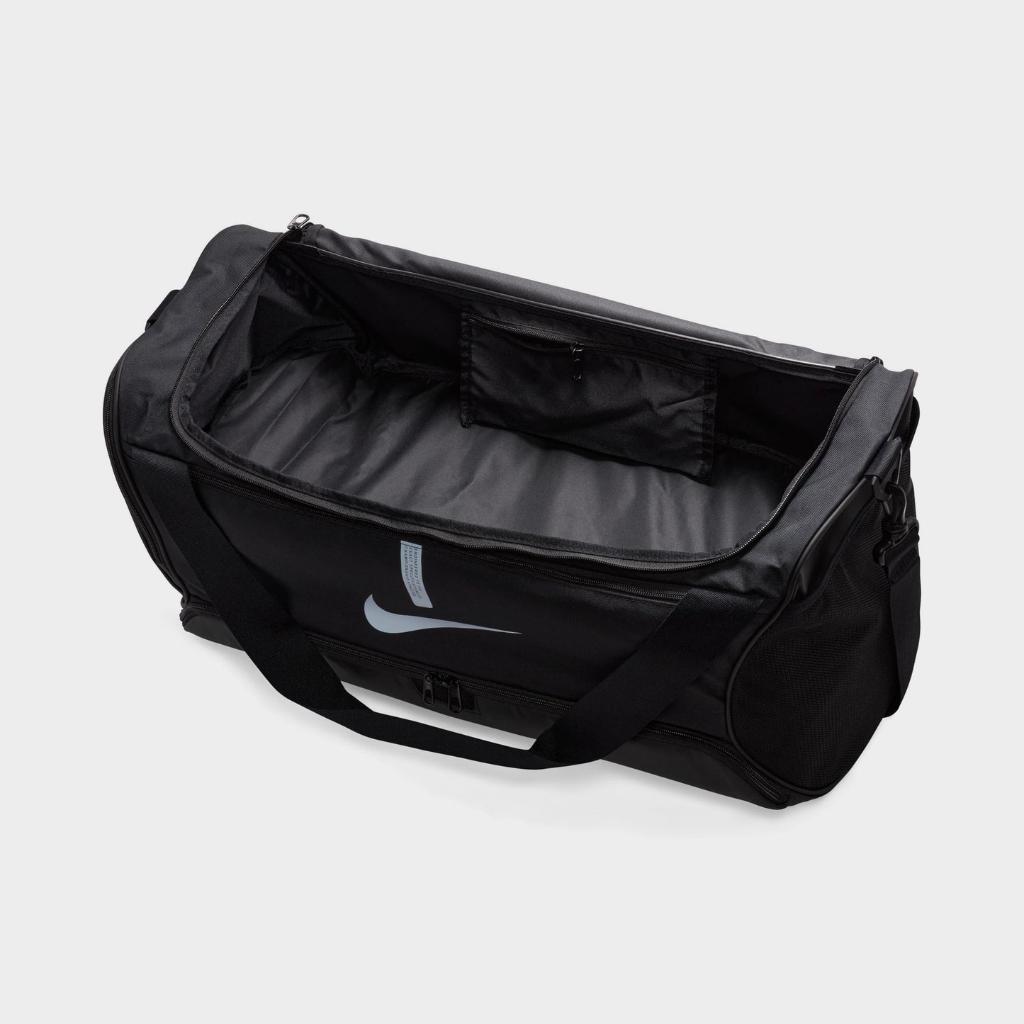 Nike Academy Équipe Soccer Sac de sport noir / noir - blanc