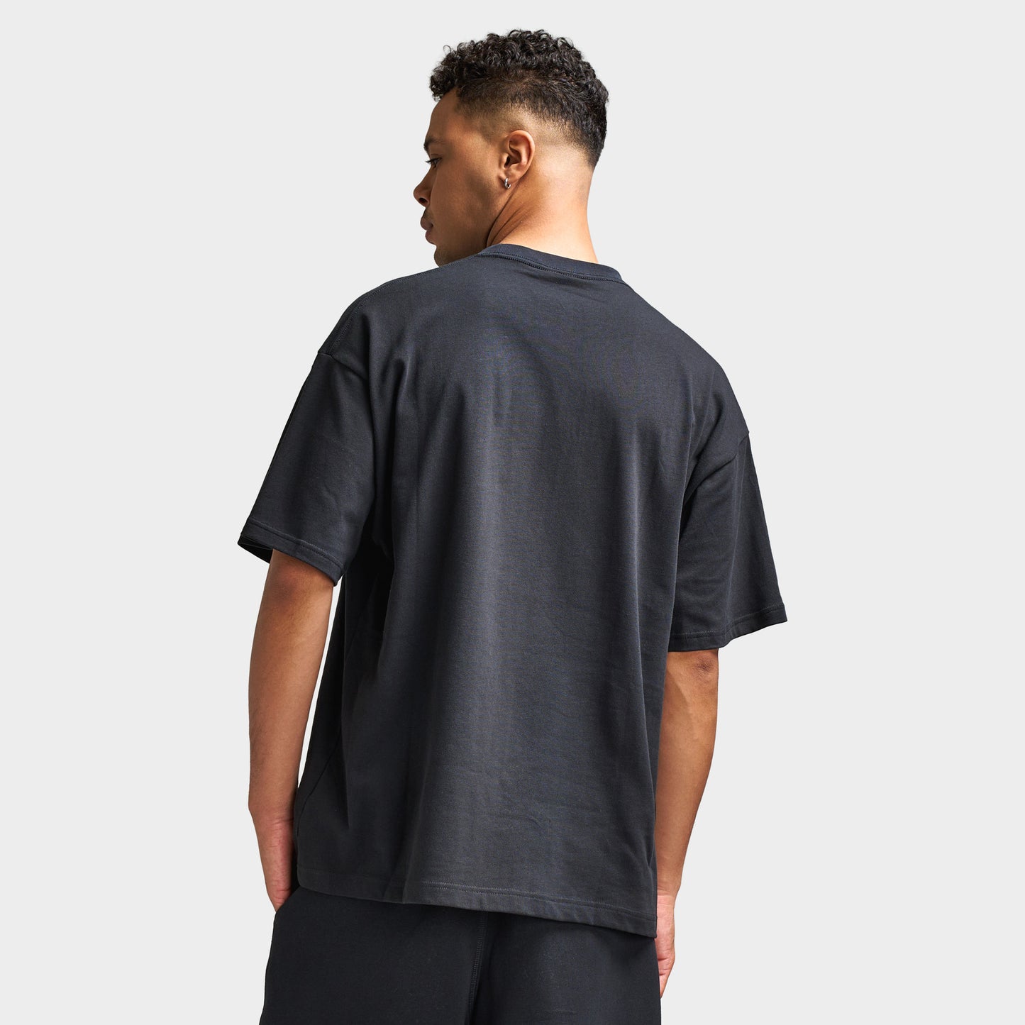 Nike Solo Swoosh T-shirt Black / White